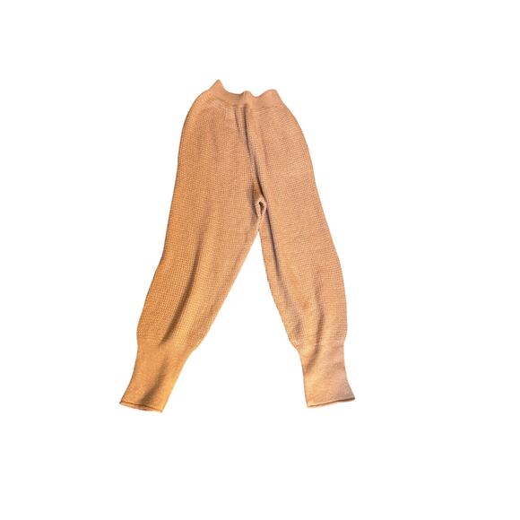 Free People Intimately “Café Cream” Knit Lounge Pants – NWT – Size M - Picture 3 of 6